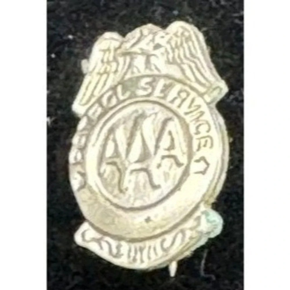 Vintage AAA School Safety Patrol Pin Badge